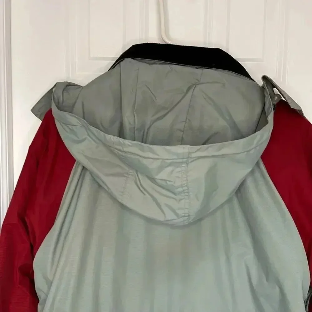 LIQUID Snowboarding jacket Gray & Red colorblock  size Youth XL